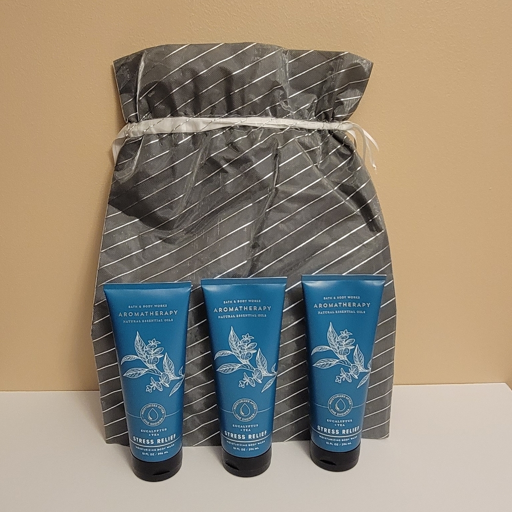 Lot of 3 Bath & Body Works "Aromatherapy" Stress Relief - NWT